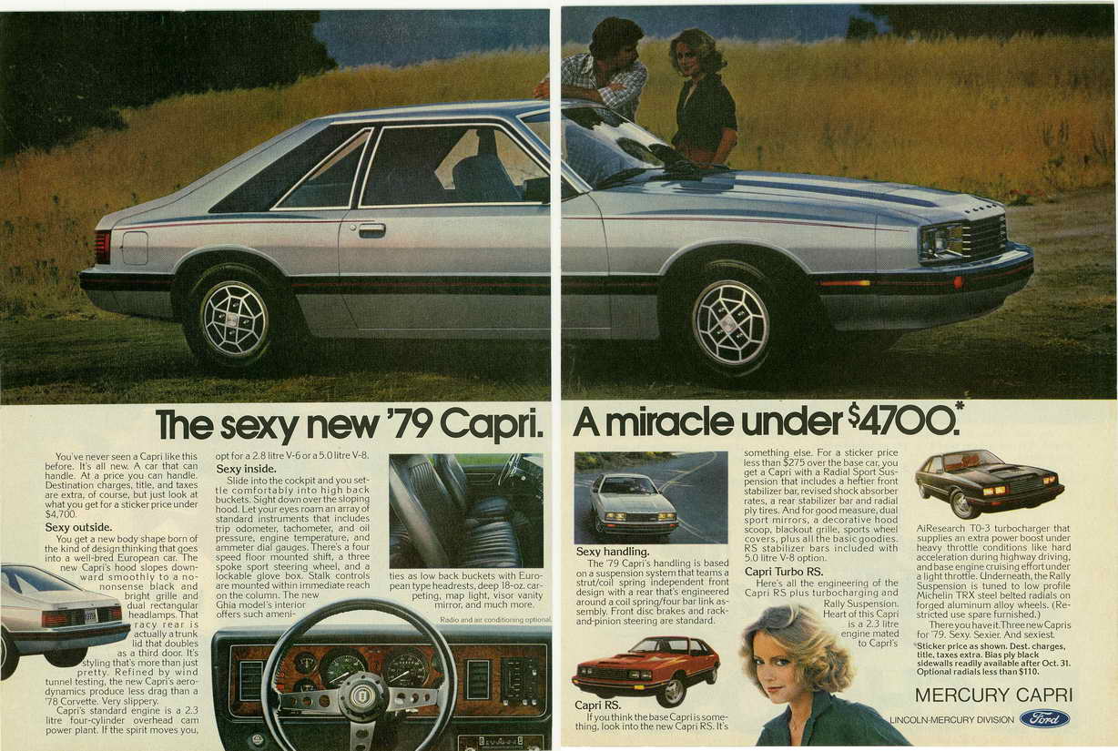 1979 Mercury Auto Advertising